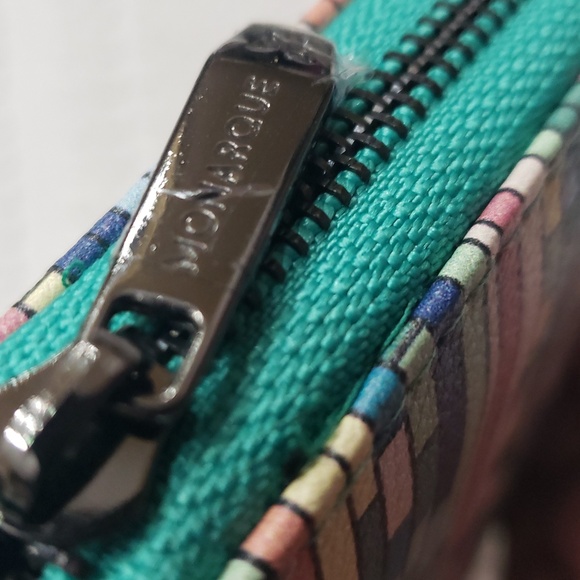 MONARQUE WRISTLET WALLET SIGNATURE COLLECTION/FRANK LLOYD WRIGHT SAGUARO SUNRISE - Picture 3 of 9